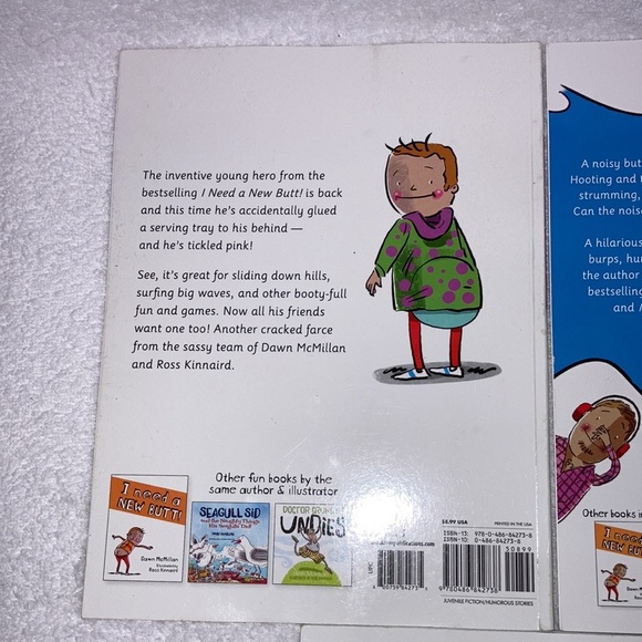 My butt books by Dawn McMillan my butt is so noisy, I broke my butt - Picture 6 of 10